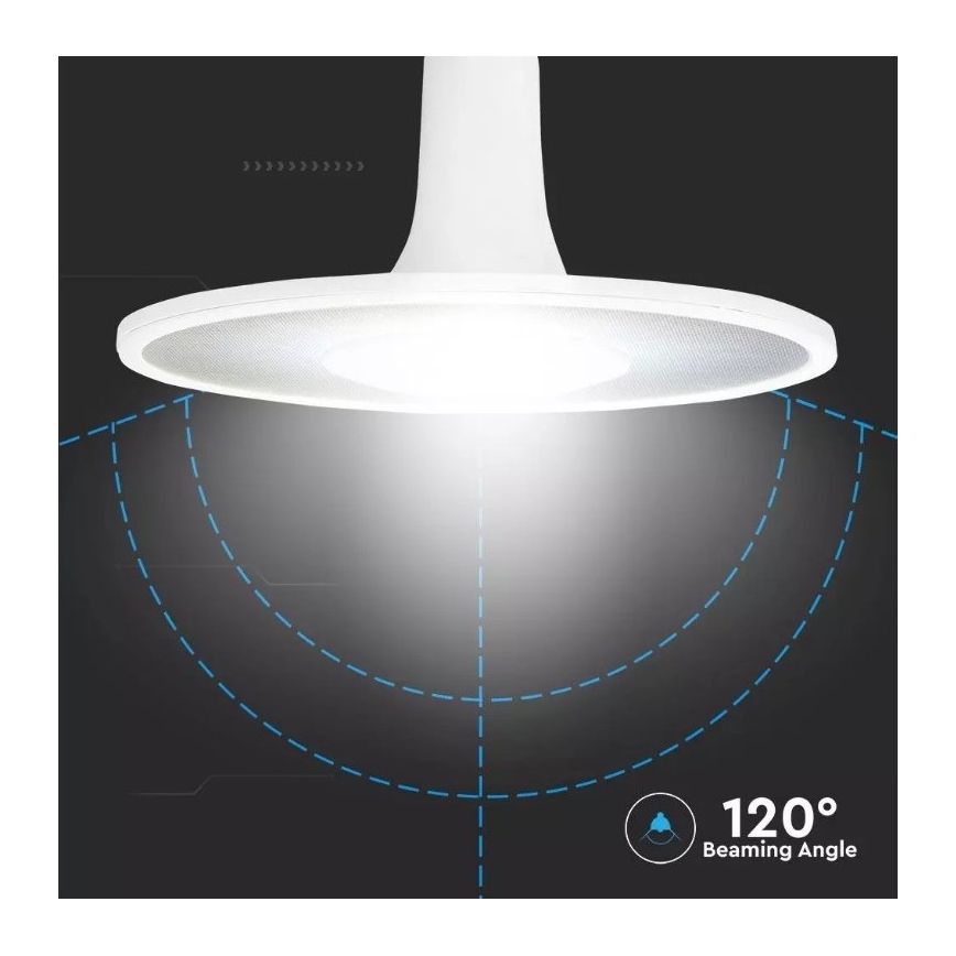 LED Spuldze SAMSUNG CHIP UFO E27/11W/230V 120° 4000K