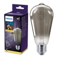 LED Spuldze SMOKY VINTAGE Philips ST64 E27/2,3W/230V