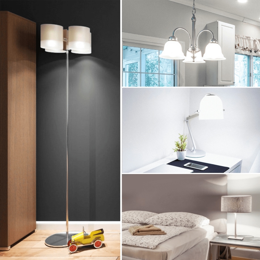 LED spuldze ST64 E27/10W/230V 6500K - Aigostar