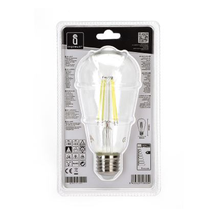 LED spuldze ST64 E27/8W/230V 6500K - Aigostar