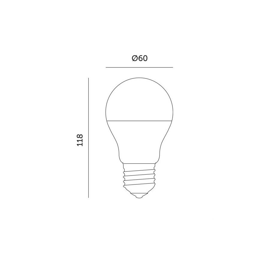 LED Spuldze stādu audzēšanai PLANTY E27/11W/230V 1200K balta
