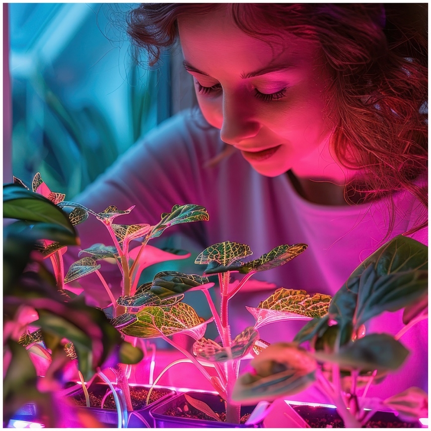 LED Spuldze stādu audzēšanai PLANTY E27/24W/230V 1200K