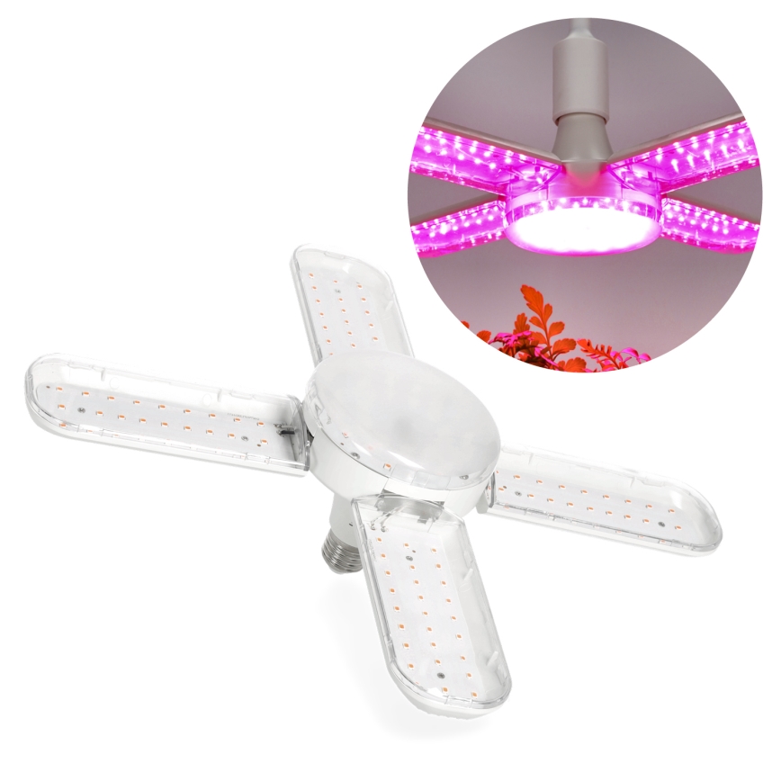 LED Spuldze stādu audzēšanai PLANTY E27/24W/230V 1200K
