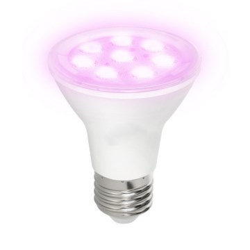 LED Spuldze stādu audzēšanai PLANTY E27/7W/230V 1200K balta