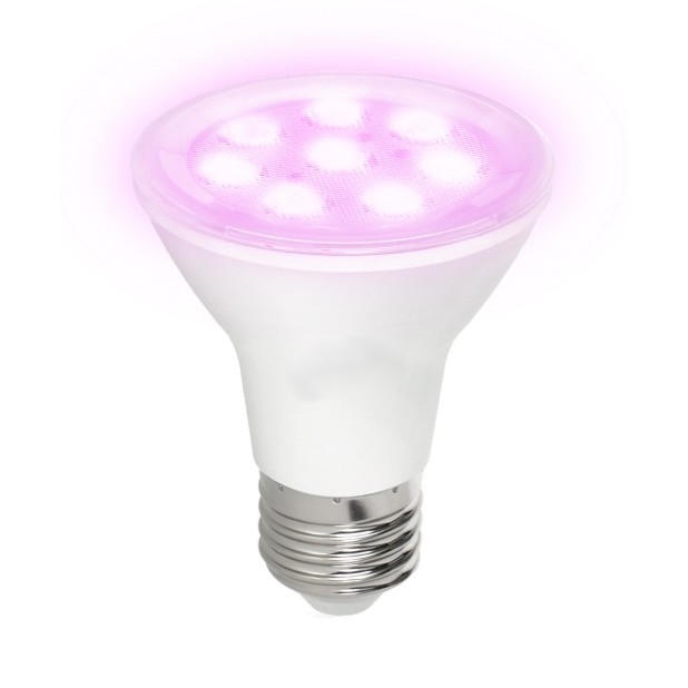 LED Spuldze stādu audzēšanai PLANTY E27/7W/230V 1200K balta