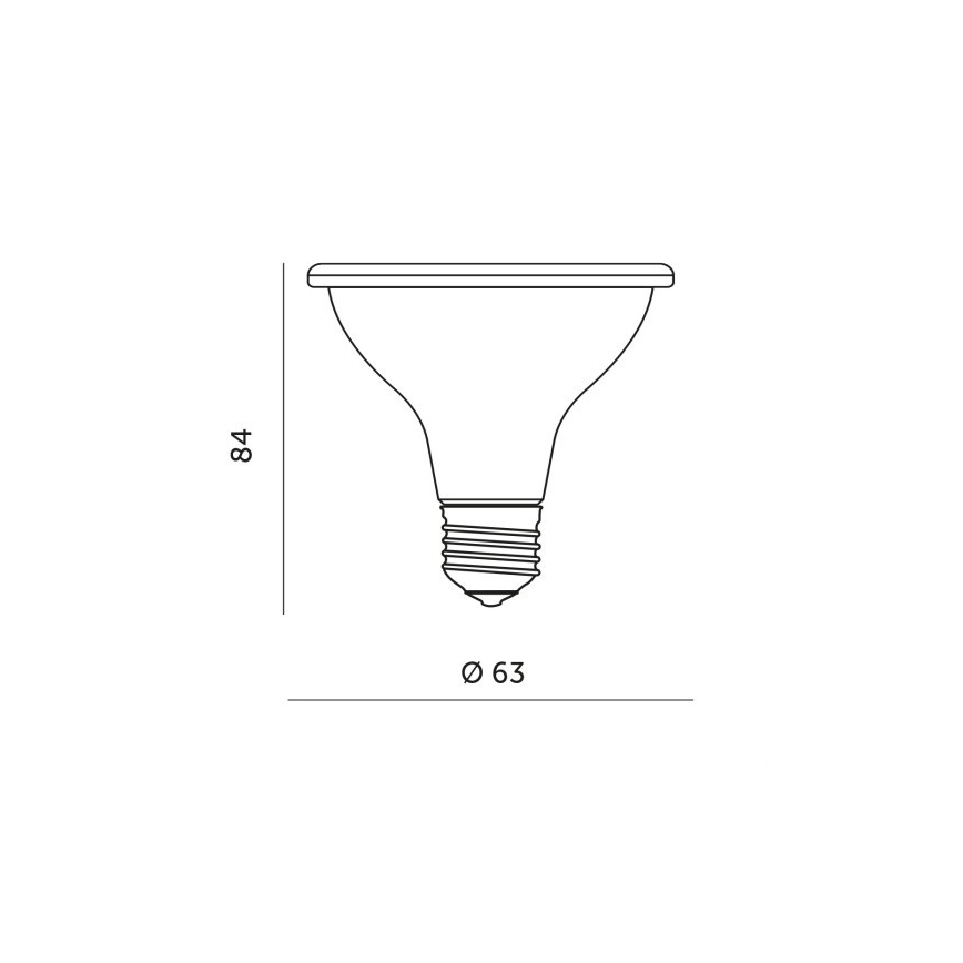 LED Spuldze stādu audzēšanai PLANTY E27/7W/230V 1200K balta