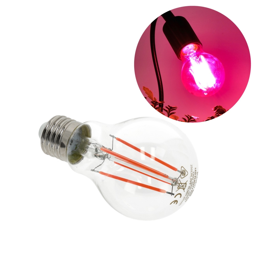 LED Spuldze stādu audzēšanai VITABLOOM E27/8W/230V 1200K - Brilagi