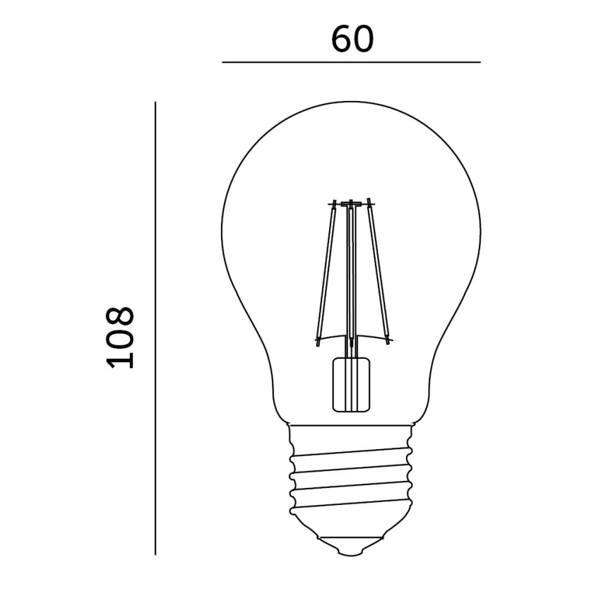 LED Spuldze stādu audzēšanai VITABLOOM E27/8W/230V 1200K - Brilagi