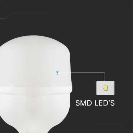 LED spuldze T100, E40/E27 pamatne, 30 W, 230 V, 6500 K