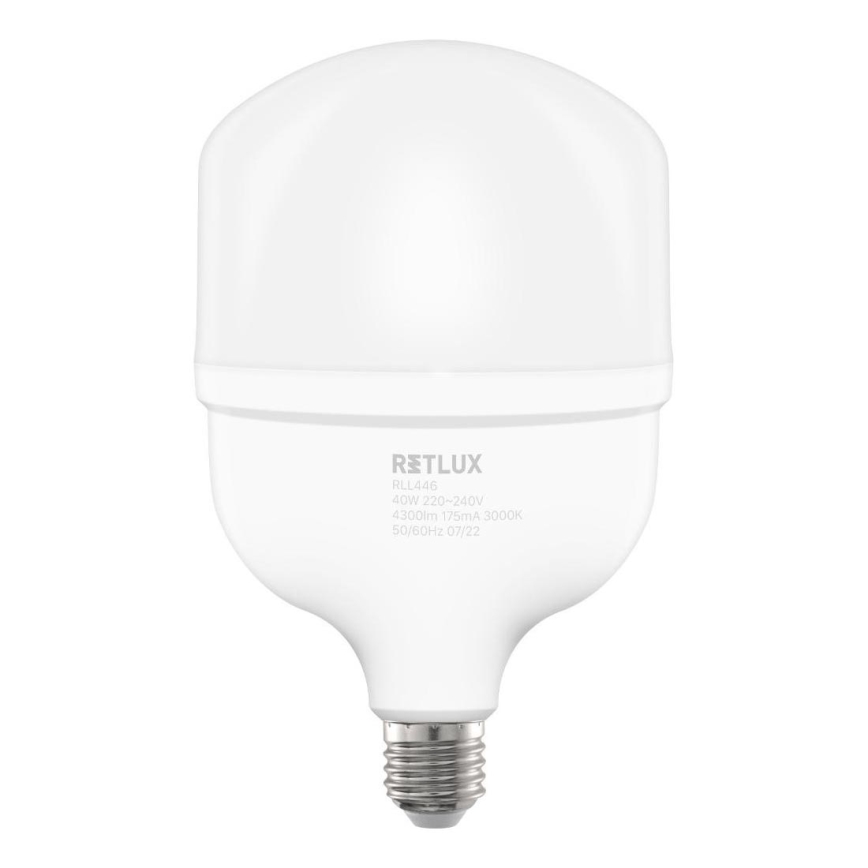 LED Spuldze T120 E27/40W/230V 3000K