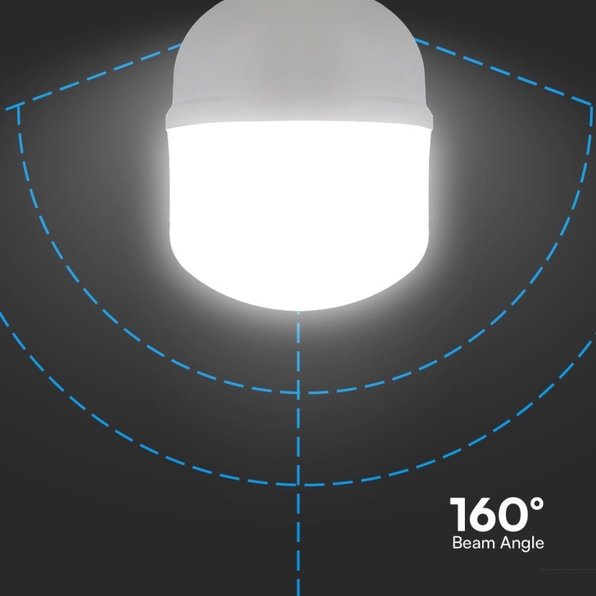 LED Spuldze T120 E40 E27/40W/230V 6500K