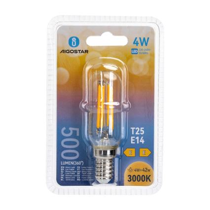 LED Spuldze T25 E14/4W/230V 3000K - Aigostar