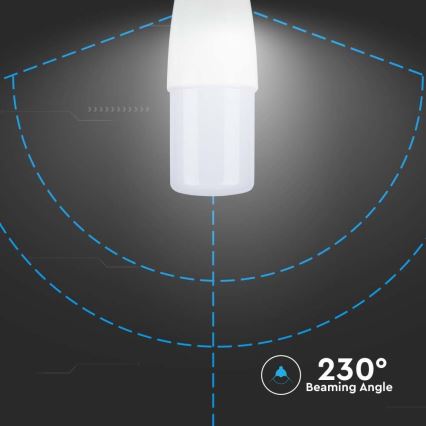 LED Spuldze T37 E14/9W/230V 2700K