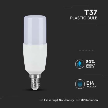 LED Spuldze T37 E14/9W/230V 2700K