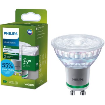 LED spuldze ULTRAEFFICIENT Philips PAR16 GU10/1,2W/230V 4000K