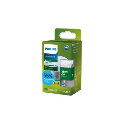 LED spuldze ULTRAEFFICIENT Philips PAR16 GU10/1,2W/230V 4000K