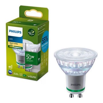 LED spuldze ULTRAEFFICIENT Philips PAR16 GU10/2,1W/230V 2700K