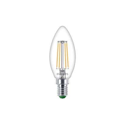 LED spuldze ULTRAEFFICIENT VINTAGE Philips B35 E14/1,2W/230V 2700K