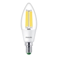 LED spuldze ULTRAEFFICIENT VINTAGE Philips B35 E14/2,3W/230V 4000K