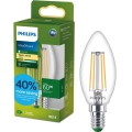 LED spuldze ULTRAEFFICIENT VINTAGE Philips B35 E14/3,8W/230V 2700K