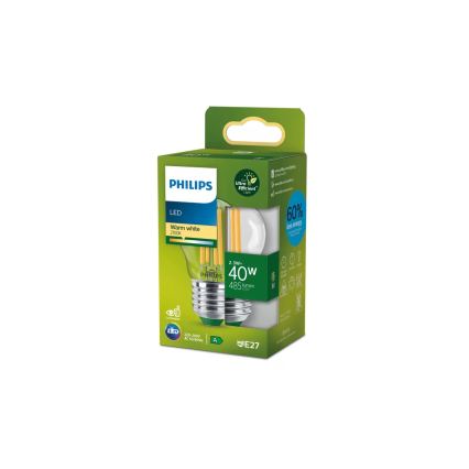 LED spuldze ULTRAEFFICIENT VINTAGE Philips P45 E27/2,3W/230V 2700K