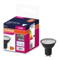 LED Spuldze VALUE PAR16 GU10/4,5W/230V 4000K 36° melna - Ledvance
