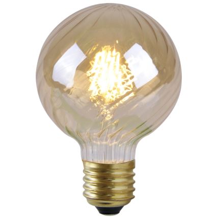 LED Spuldze VINTAGE AMBER G95 E27/4W/230V 2700K