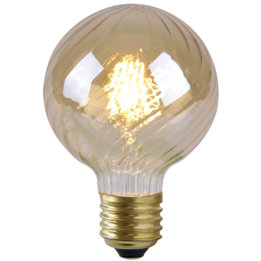 LED Spuldze VINTAGE AMBER G95 E27/4W/230V 2700K