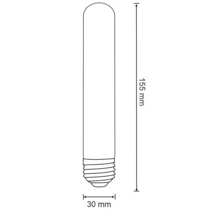 LED spuldze VINTAGE E27/4W/230V 3000K