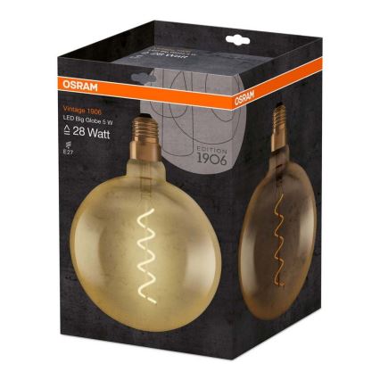 LED spuldze VINTAGE E27/5W/230V 2000K - Osram
