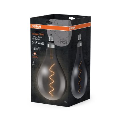 LED spuldze VINTAGE FILAMENT E27/4W/230V 1800K - Osram