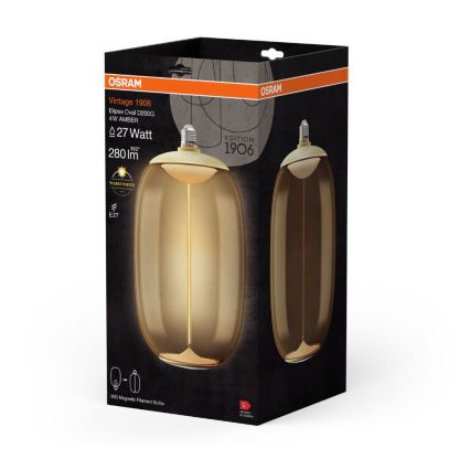 LED Spuldze VINTAGE FILAMENT E27/4W/230V 2700K - Osram