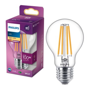 LED spuldze VINTAGE Philips A60 E27/10,5W/230V 2700K