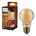 LED Spuldze VINTAGE Philips A60 E27/3,1W/230V 1800K
