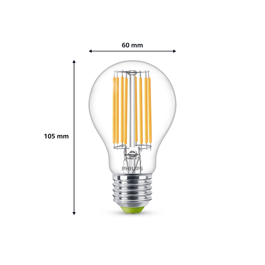 LED Spuldze VINTAGE Philips A60 E27/4W/230V 3000K