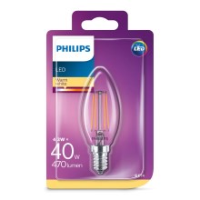LED Spuldze VINTAGE Philips E14/4,3W/230V 2700K