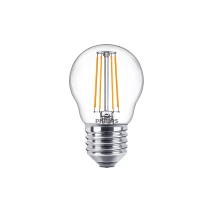 LED spuldze VINTAGE Philips P45 E27/4,3W/230V 2700K