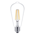 LED Spuldze VINTAGE Philips ST64 E27/7W/230V 2700K