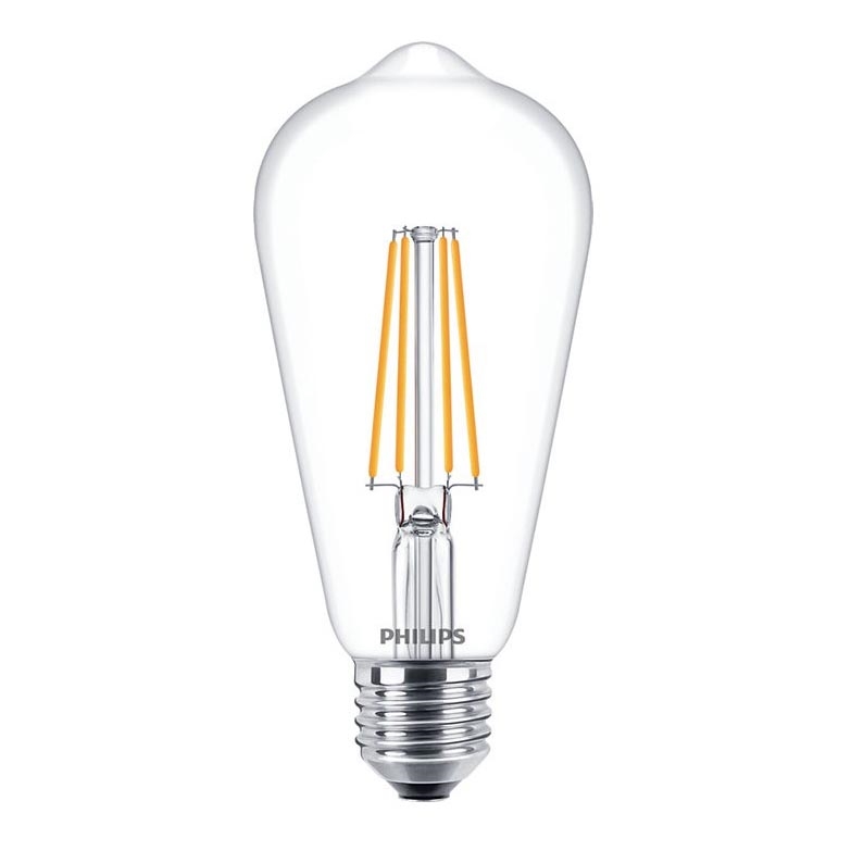 LED Spuldze VINTAGE Philips ST64 E27/7W/230V 2700K