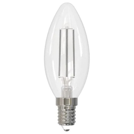 LED Spuldze WHITE FILAMENT C35 E14/4,5W/230V 3000K