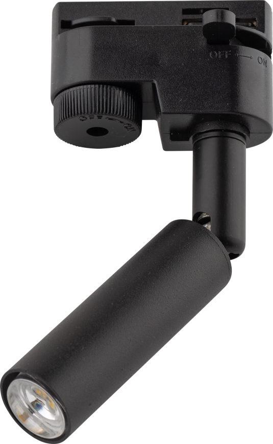 LED Starmetis 1 fāzes sliežu sistēmai LAGOS 1xG9/3W/230V melna