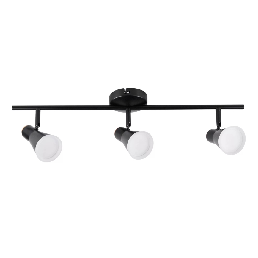 LED Starmetis BERG 3xLED/4,2W/230V melns
