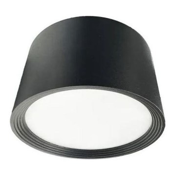 LED Starmetis LED/12W/230V 4000K d. 10 cm melna