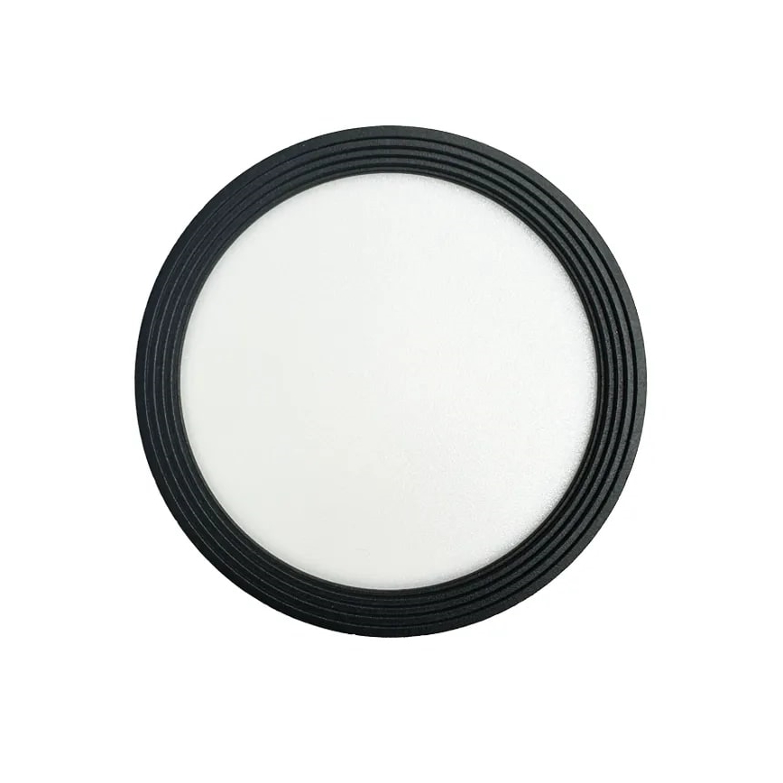 LED Starmetis LED/12W/230V 4000K d. 10 cm melna