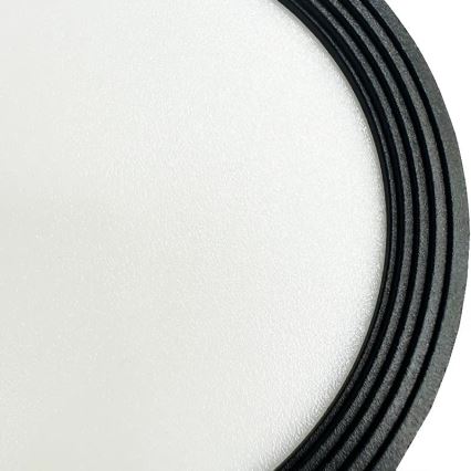 LED Starmetis LED/12W/230V 4000K d. 10 cm melna