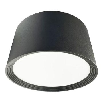 LED Starmetis LED/17W/230V 4000K d. 15 cm melna