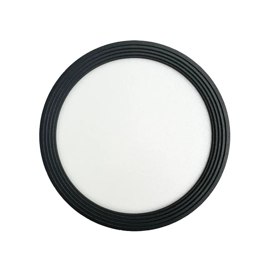 LED Starmetis LED/17W/230V 4000K d. 15 cm melna