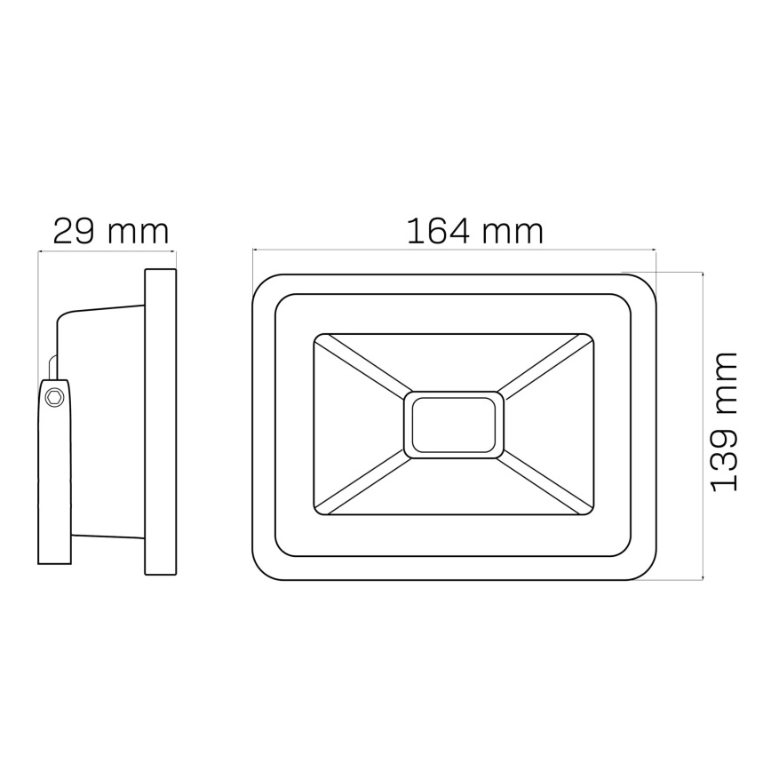 LED starmetis LED/30W/230V