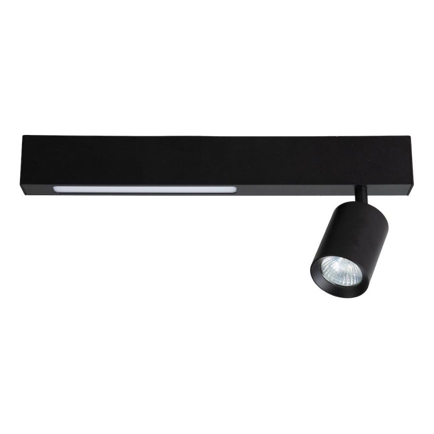 LED Starmetis MAGNET LED/5W/230V + 1xGU10/60W 3000/4000K melna