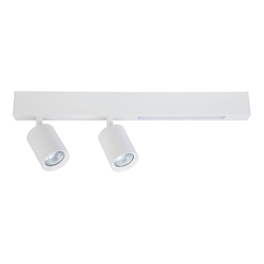 LED Starmetis MAGNET LED/5W/230V + 2xGU10/60W 3000/4000K balta